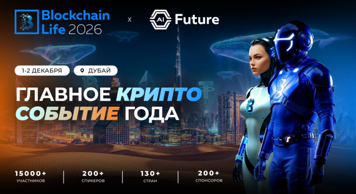 Blockchain Life 2026: Дубай снова собирает мировую криптоиндустрию